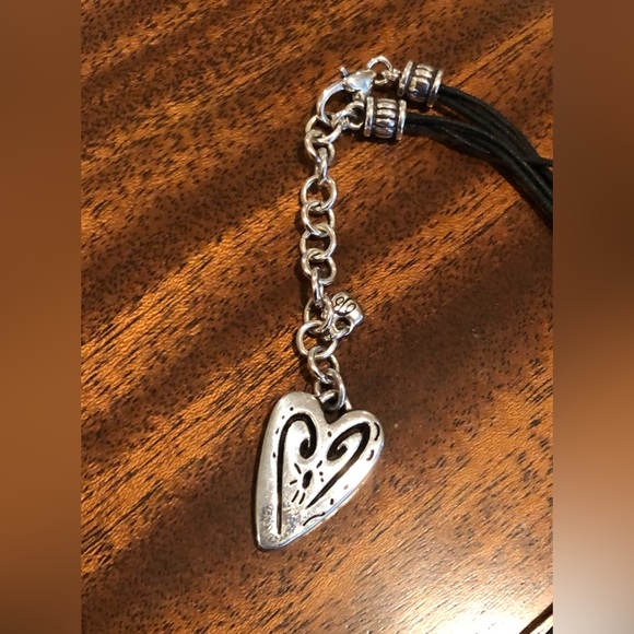 NWOT Brighton BRAZILIAN multi strand heart charm necklace - Picture 4 of 9